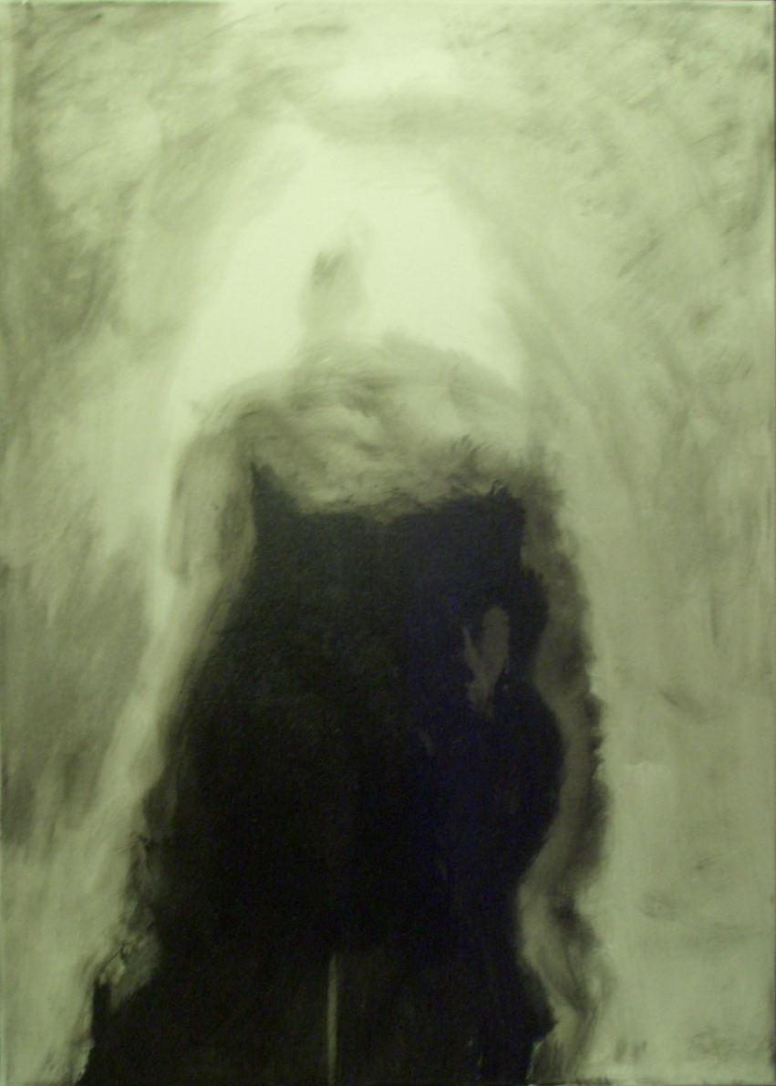 Pferdekopfnebel | 2002 | 50x70cm | Eine Studie für das Bild "Der Monolith"