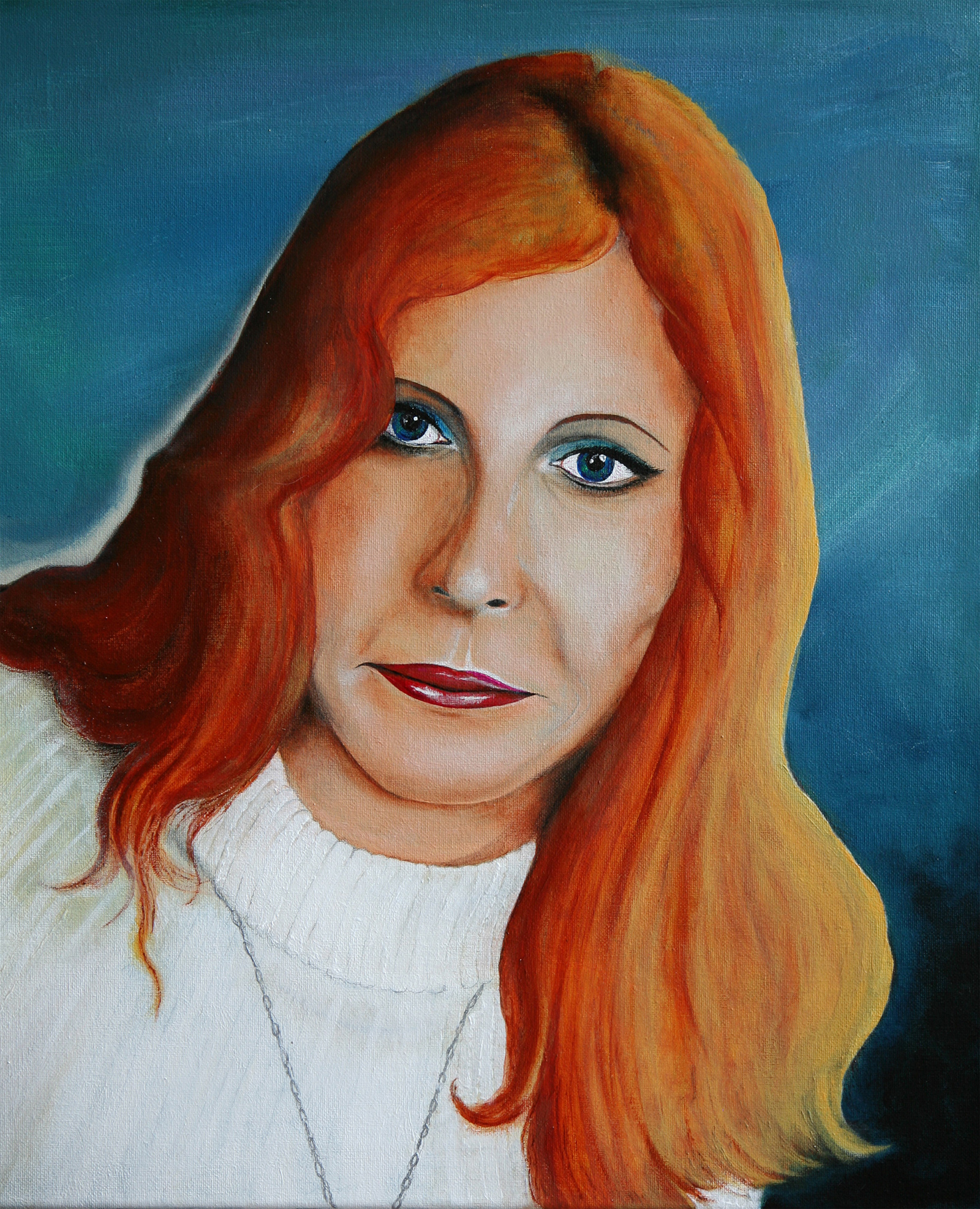 Heidrun | 2009 | 60x80cm | Portrait meiner Frau Heidrun, erfolgreiche zweifache Mutter und dreifache Großmutter