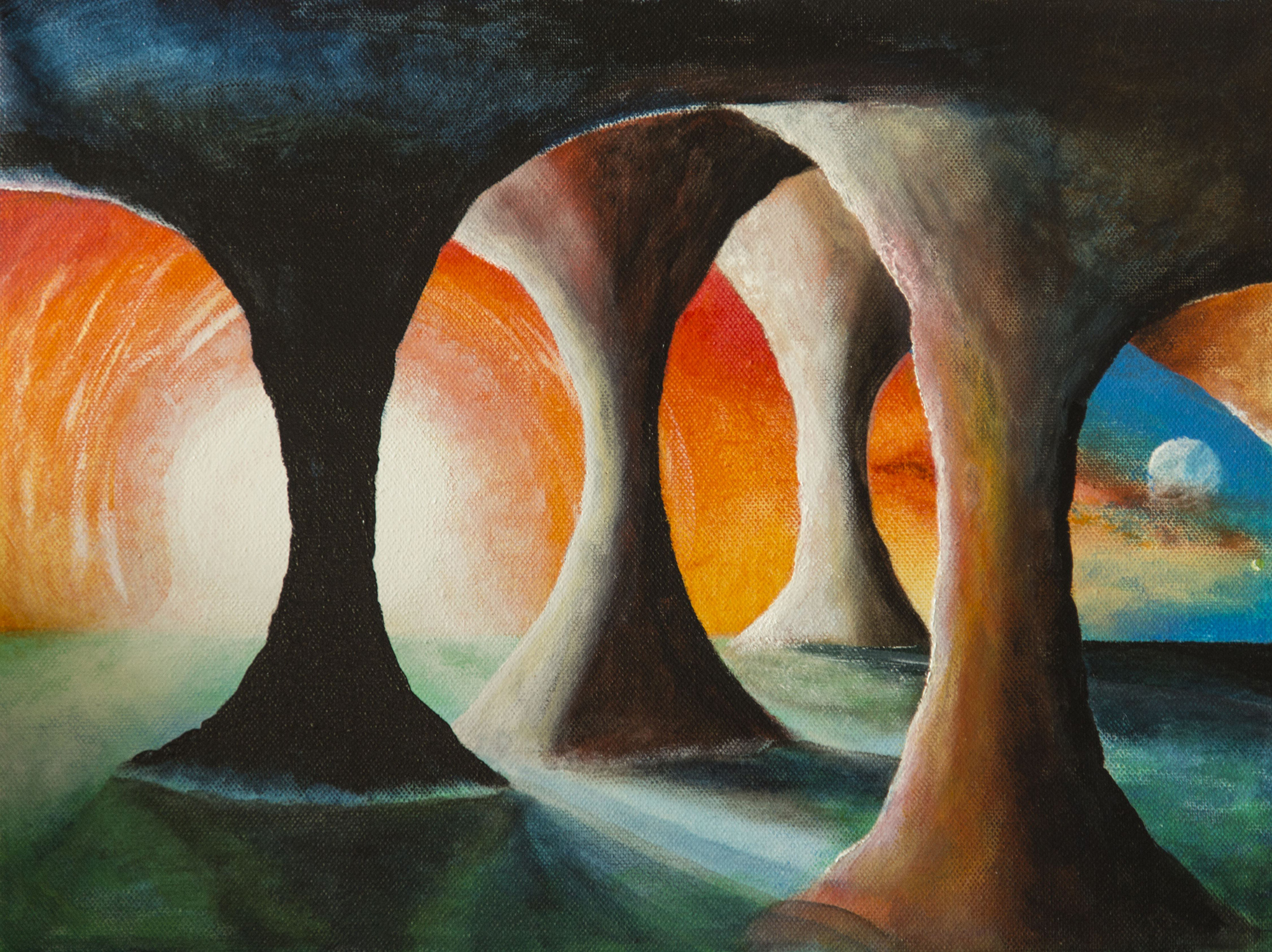 Höhle | 2014 | 60x40cm | Blick auf eine fremde Welt